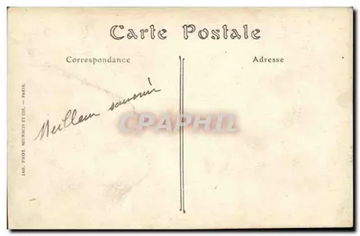 Châteauroux — Absyda kościoła św. Andrzeja — ND. Phot. — Rewers
