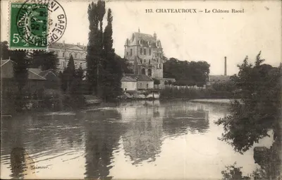 Châteauroux — O Castelo Raoul — Edição Murmouër, n°113