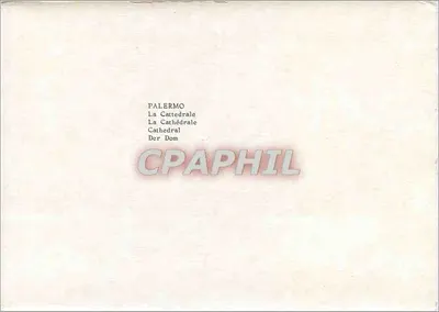 Palerma — Souvenir — Rewers