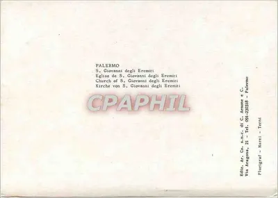 Palerma — Kościół S. Giovanni degli Eremiti — Rewers