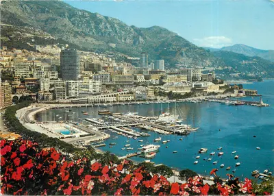 Mônaco - Monte-Carlo — Vista do Porto — Frankcolor