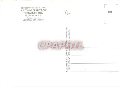 Trébeurden — Porto de Trozoul — Éditions d'Art Jack Louanne — Verso