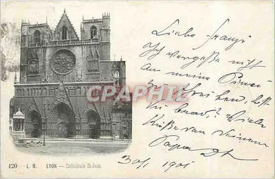 LYON — Cathédrale St-Jean — L.M. n°420