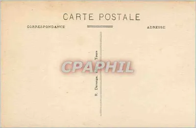 Chenonceaux (Loir-et-Cher) — Um Canto do Castelo sobre o Cher (lado Norte) — Verso