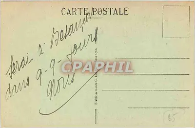 Glaciar de CHAUX-les-PASSAVANT (Doubs) — Sites Pittoresques de Franche-Comté — C.L.B. n°505 — Verso