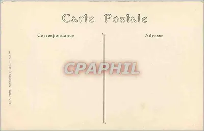 Chastellux (Yonne) — Widok na zamek — ND. Fot. — Rewers
