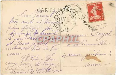 AIX-EN-PROVENCE — Fontanna Monumentalna — Collection Unie — Rewers