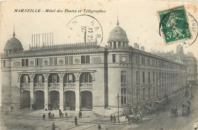 Marseille - Hotel dos Correios e Telégrafos — editor não visível, número de série não visível