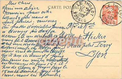 Ballon de Servance — Tablica orientacyjna — 16161c — Rewers