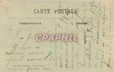 Paris — A Grande Roda — Altura de 100 metros. Estabelecida para a Exposição Universal de 1900 — Verso