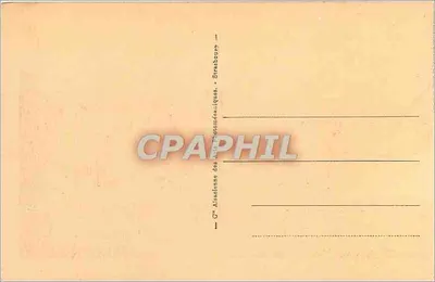 St-Malo - Túmulo de Chateaubriand (1848) — editor Bilhete postal antigo — Verso