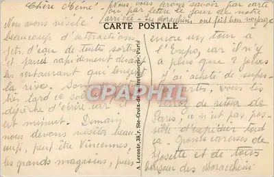 Paris — Conciergerie — Verso