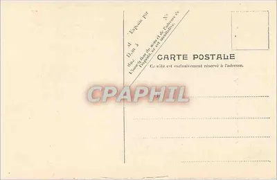 Mont Saint Michel — Krypta wielkich filarów, XV wiek — V.P. Paris Nr 1 — Rewers