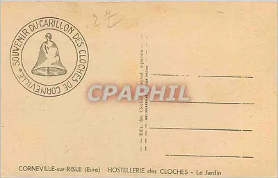 O Jardim — Hostellerie das Campanas — Editor das Campanas, Corneville-sur-Risle — Verso