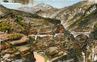 Gorges de Daluis — Visão das Gorges e Ponte da Noiva — Fotógrafo Cin