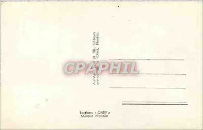 Wioska z kościołem — wiosna — Wydawnictwo Caby, Nantes — Rewers