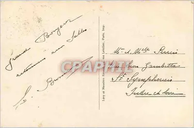 La Rochelle — Sous-Bois de la Plage — LL. — n° 229 — Verso
