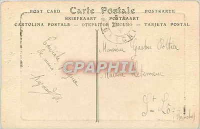 Bayeux - Widok ogólny, z Carrière — Héliographie de N.D. Phot. — Rewers
