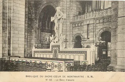 Basílica do Sagrado Coração de Montmartre — O Banco de Trabalho — V.N. N° 40