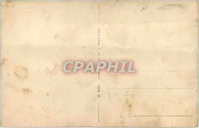 Bilhete postal antigo Anjo — Verso
