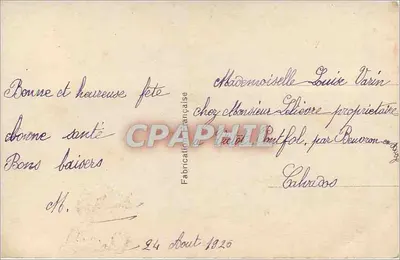 Arranjo de flores em um vaso — editor Léo, n° 536 — Verso