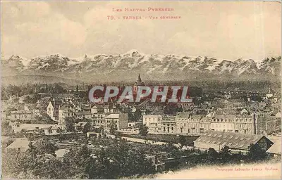 Tarbes - Vista Geral — Les Hautes Pyrénées, 79 — Fototipia Labouche Frères, Toulouse