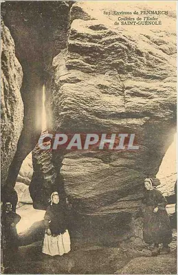 Coulloirs do Inferno de Saint-Guénolé — Environs de Penmarc'h — Coleção Willy Chimper