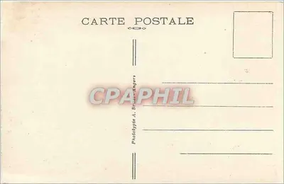Le Croisic (Loire-Inf.) — Fachada externa do Hospital Marítimo de Pen-Bron, sanatório para crianças — A. B. n°762 — Verso