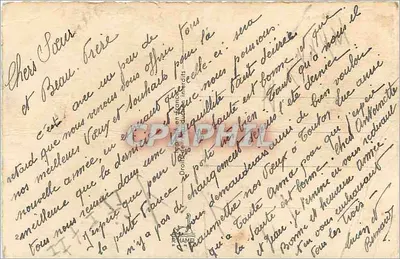 Bukiet kwiatów — G. Laforge 42 — wydawca nie widoczny — Rewers