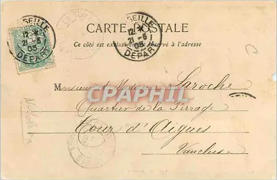 L'Aiglon — Goliath do zgięcia dla M. Rota — Papier-à-Imprimer & Cie, N°7 — Rewers