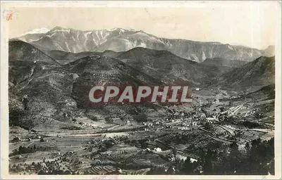 Sospel (A.-M.) — Vista geral e os Montes Italianos — editor não identificado, número de série 24
