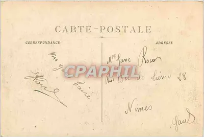 Marseille — Vista geral e N.-D. de la Garde — Editor não visível — Verso