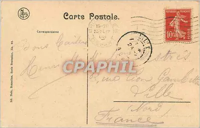 Bruxelas — Casas das Corporações — Ed. Nels, Série Bruxelas, No. 82 — Verso