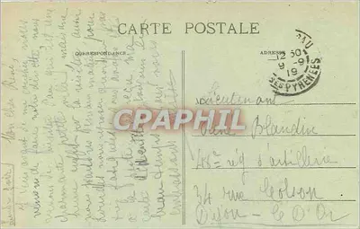 PAU - Il Castello (o del Paro) — Marcel Dubre, fotografo, Pau — n° 18 — Verso