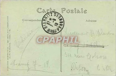 Biarritz — Skalny Wzgórze Maryi — ND 160C — Rewers