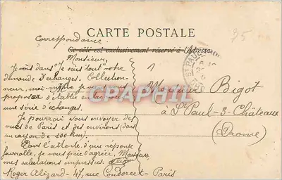 Saint-Maurice — Portret Eugène Delacroix — wydawca nieznany, numer seryjny 224 — Rewers