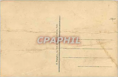 Túmulo do Soldado Desconhecido — Tomb of the Unknown Soldier — Editor E. Papaglini, Paris — Verso