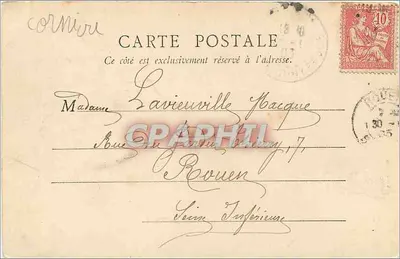 PARIS — A Estação da Norte — B.P. Paris, n°71 — Verso