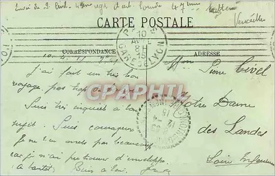 Paris — A Estação de Lyon — LI — Graphphil — Verso