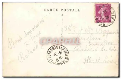 St-Gaultier (Indre) — Vista Geral — Editor: C. P. A. G. (n° 103) — Verso
