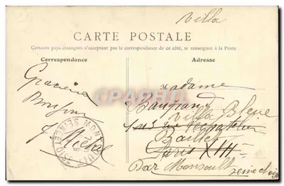 Park i Zamek Villedieu (Indre) — M. L., Villedieu-sur-Indre — Rewers