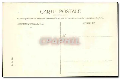Grenoble — Widok ogólny i Kolej Alp — C. V. 634 — Rewers