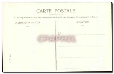 Grenoble — Vista Geral e o Moucheotte — C. V. 618 — Verso