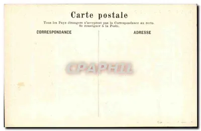 Dauphiné — Torre de Avalon perto de Pontcharra, onde nasceu St. Hugues (1140) cartujo, Bispo de Lincoln. Ch. M. — Verso