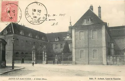 Lons-le-Saunier - O Hotel-Dieu — Edit. P. Aubert, Lons-le-Saunier.