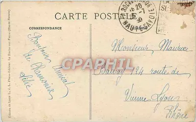 Chamonix — Przejście przez szczelinę na lodowcu Morza Lodowego — L.J.L. 25 — Rewers