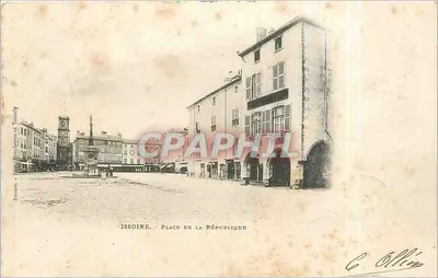 Issoire - Praça da República — C. Ollin, editor