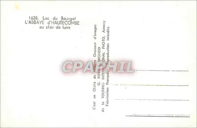 L'Abbazia di Hautecombe — Lago del Bourget — G. Rossignol, Annecy — Verso