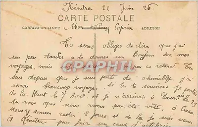 Dwa dromedary w pustyni — kolekcja Idealna-P.S. nr 605 — Rewers