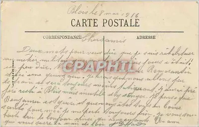 Blois — Os Escaleres Denis-Papin — 115 — Verso